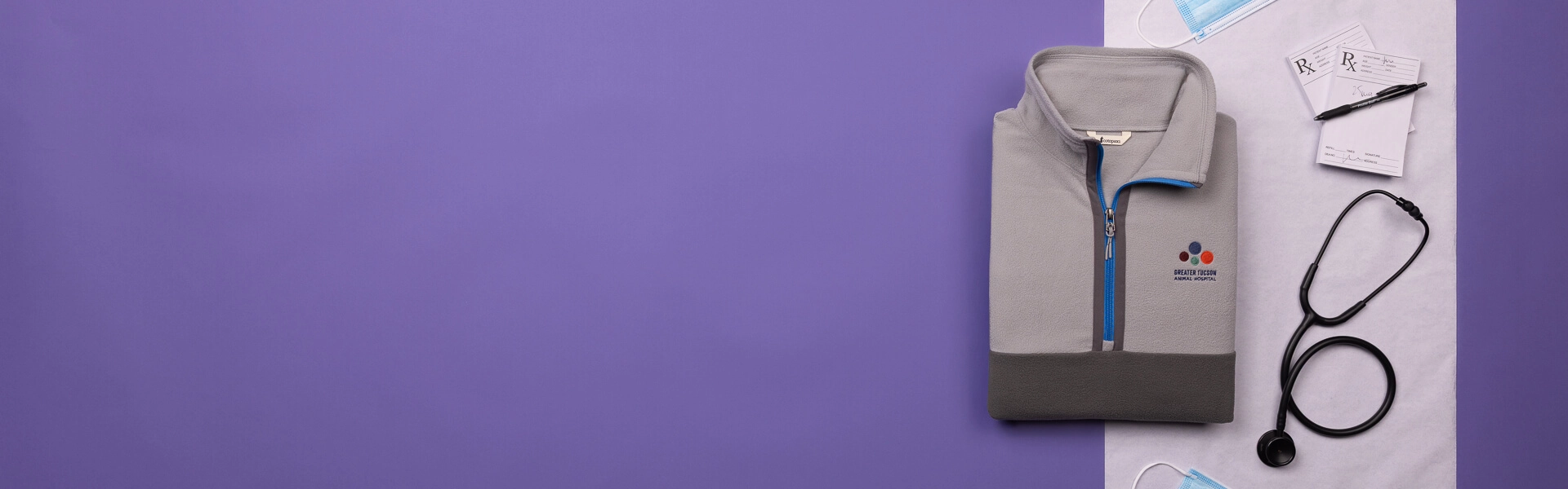 Cotopaxi personalized healthcare apparel. Embroidered jackets and more with your organization’s logo.